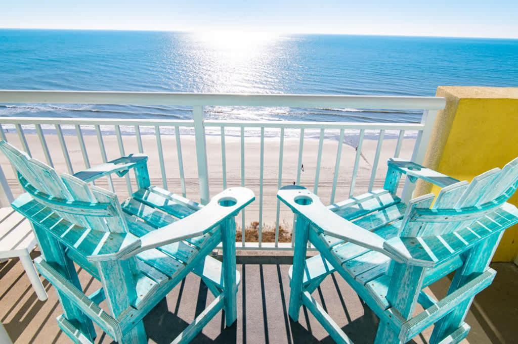 Oceanfront Top Location Modern Resort Lazy River Huge Pool Oasis Myrtle Beach Exterior foto