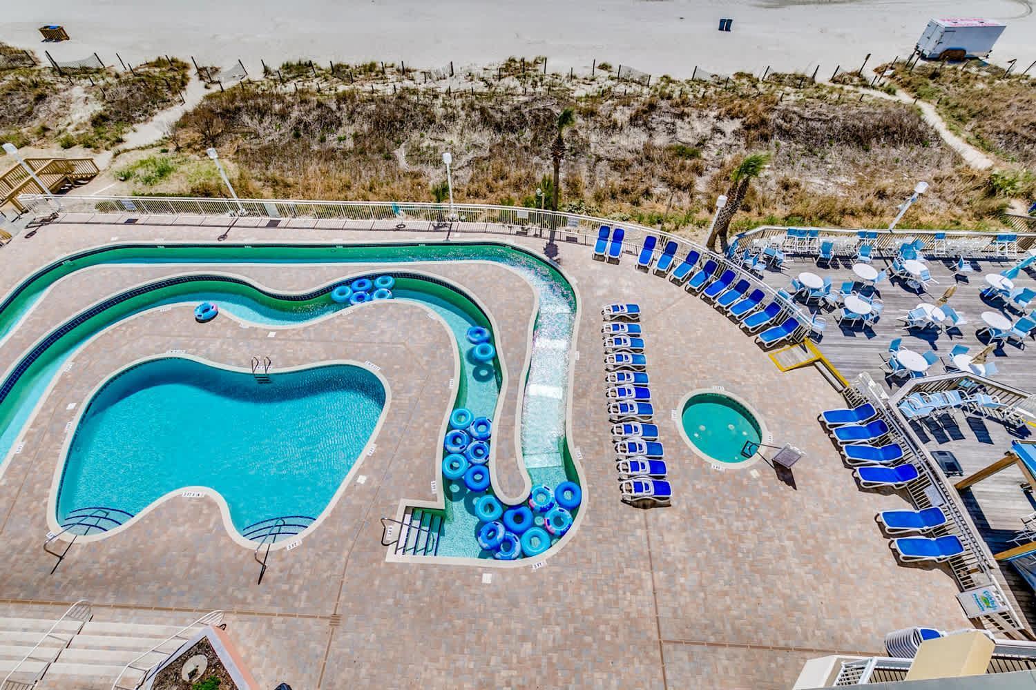 Oceanfront Top Location Modern Resort Lazy River Huge Pool Oasis Myrtle Beach Exterior foto