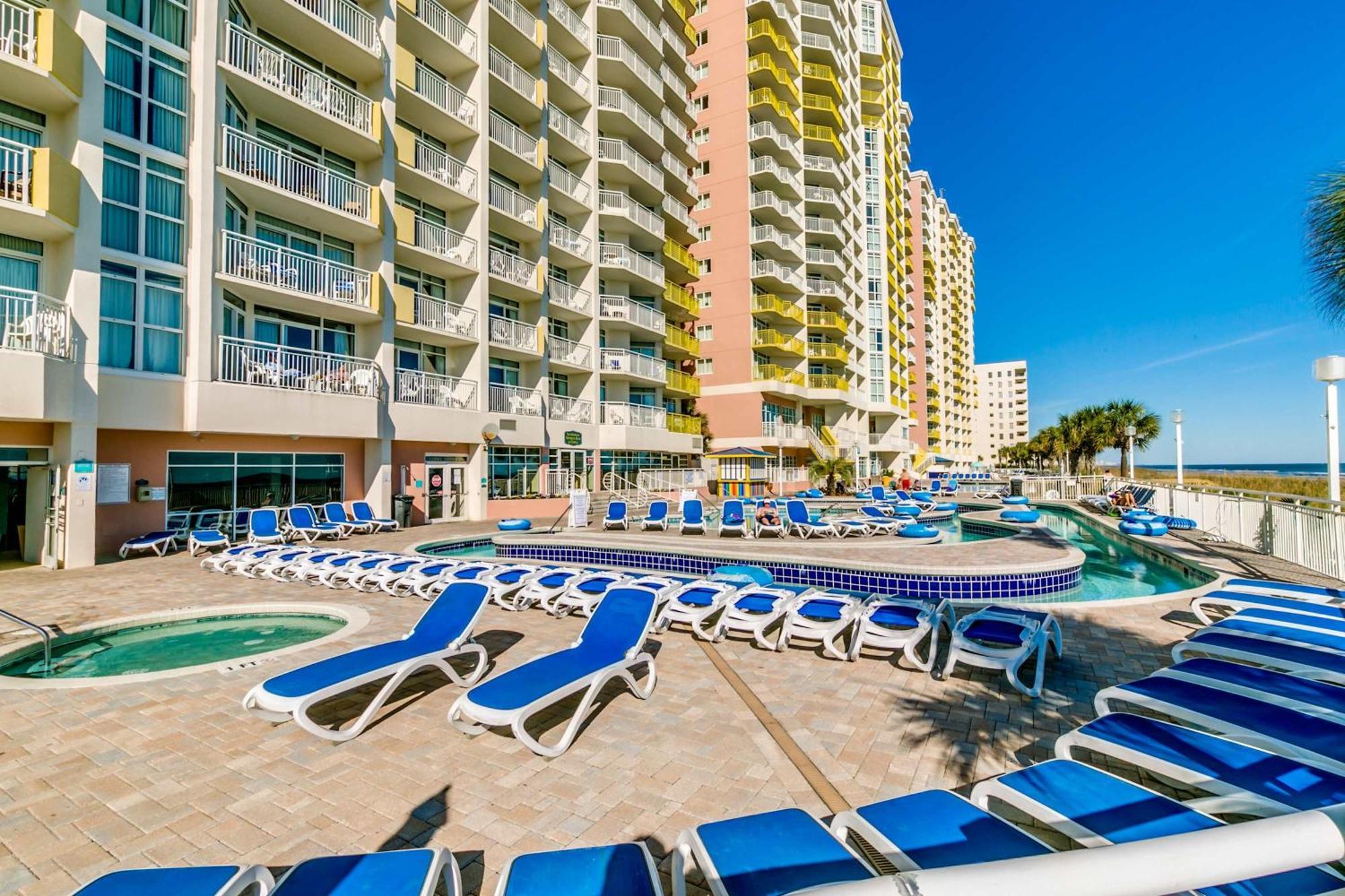 Oceanfront Top Location Modern Resort Lazy River Huge Pool Oasis Myrtle Beach Exterior foto